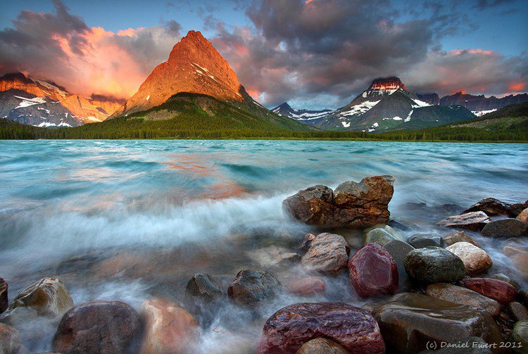 Гора Гриннелл, Монтана - горы, море, пейзаж - оригинал