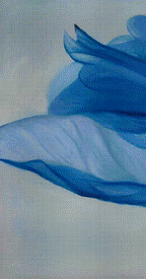 Триптих: Голубой цветок (часть 1) - голубой, триптих, цветок - предпросмотр
