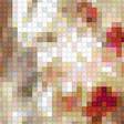 Предпросмотр схемы вышивки «Дворик с цветами акварель» (№1118622)