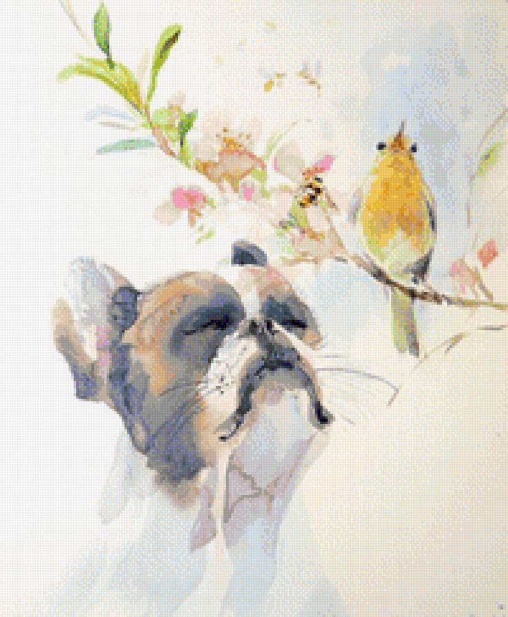 Весна - природа, собаки - предпросмотр