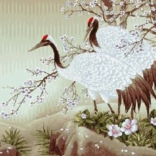 Оригинал схемы вышивки «птицы счастья» (№1119442)