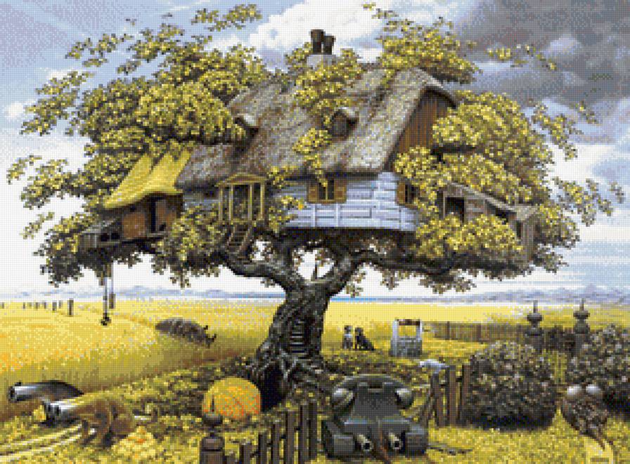 Дом на дереве - предпросмотр