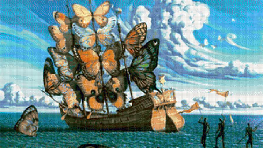 Корабль Дали - предпросмотр