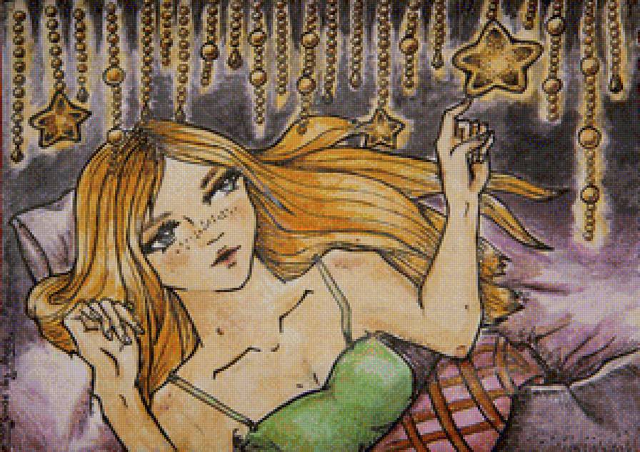 *** - аниме, девушка - предпросмотр