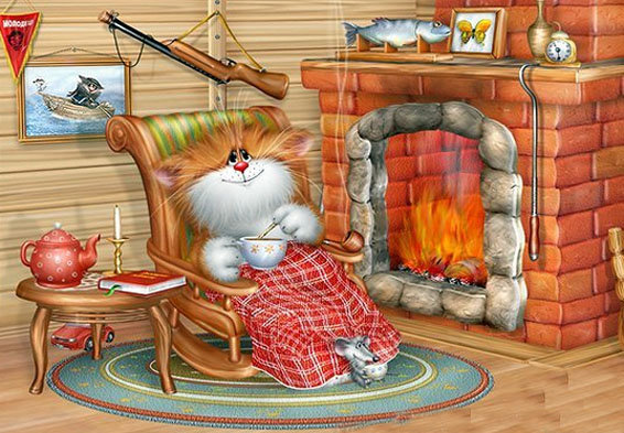 Котенок - котята, кот - оригинал