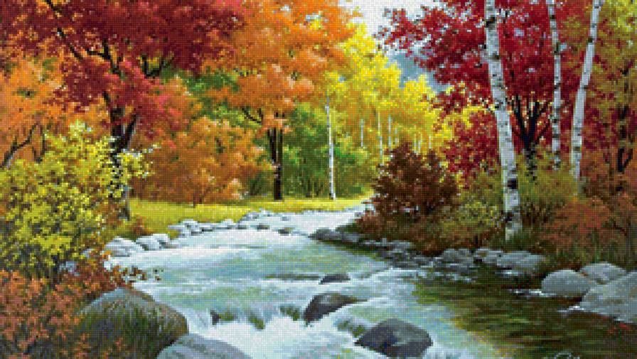 Осенний лес - предпросмотр