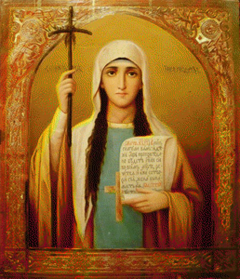 Икона Равноапостольная Нина - икона, святая равноапостольная нина - предпросмотр