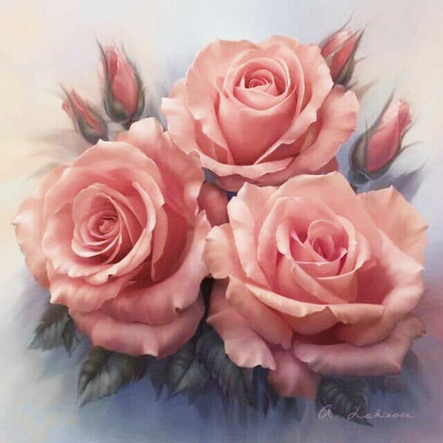 Розы - оригинал