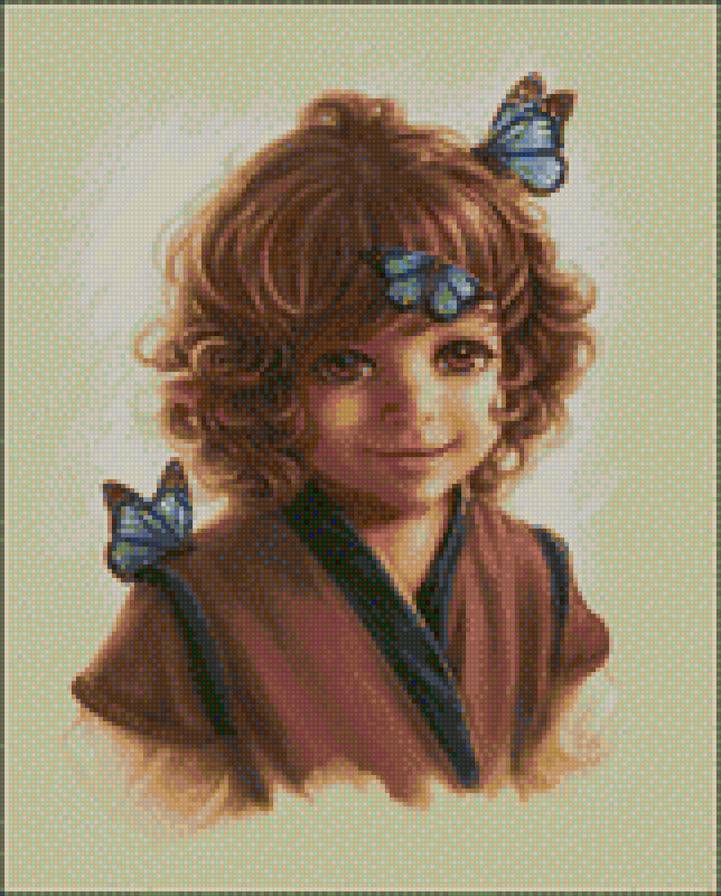 портрет - дети - предпросмотр