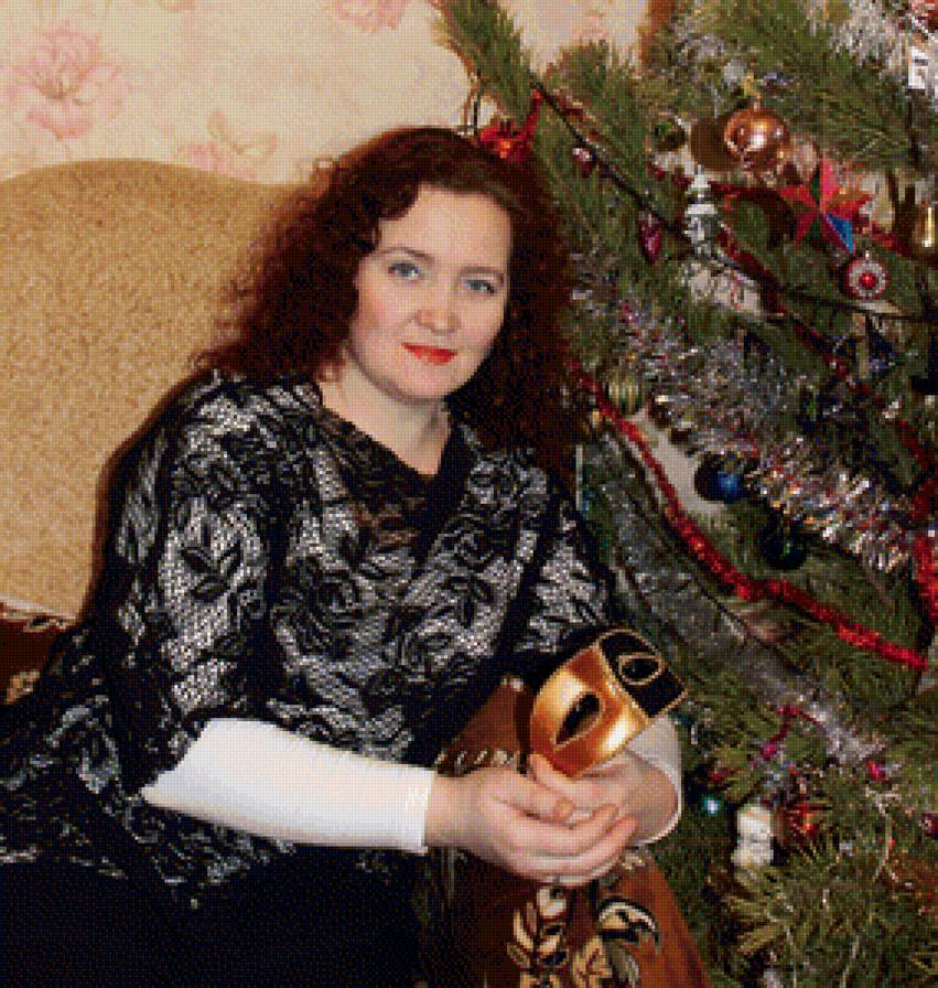 "Новогодняя" - новый год, женщина, праздник - предпросмотр