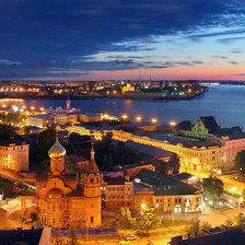 Схема вышивки «Нижний Новгород»