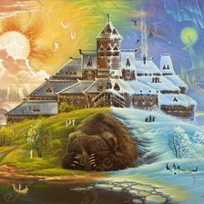 Схема вышивки «пробуждение»