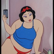 Схема вышивки «Белоснежка»