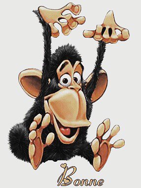 обезьянка Бонни - оригинал