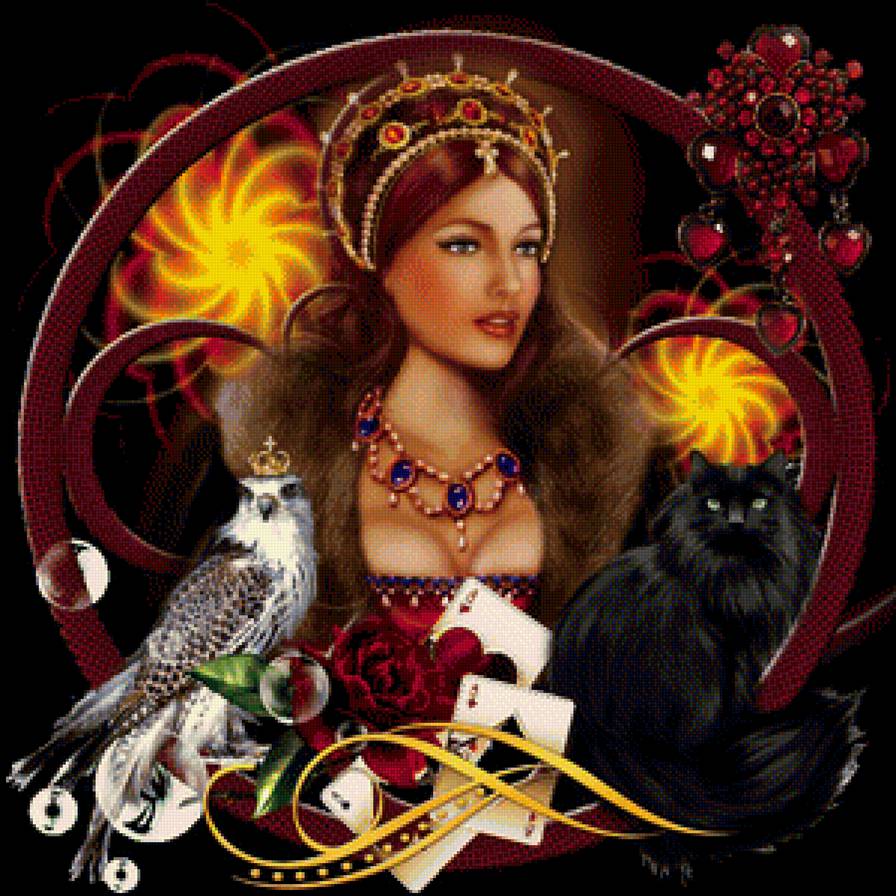 Девушка - сказки, фэнтази, иллюстрации - предпросмотр