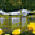 Предпросмотр схемы вышивки «Желтые тюльпаны» (№1130551)