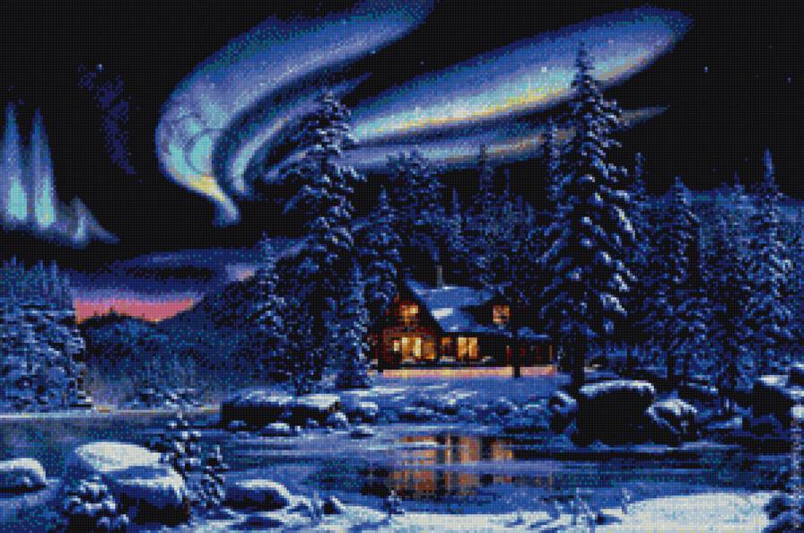 средняя часть - волки ночь зима - предпросмотр