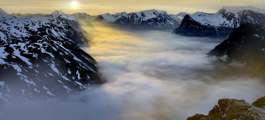 Норвегия - горы, пейзаж - оригинал