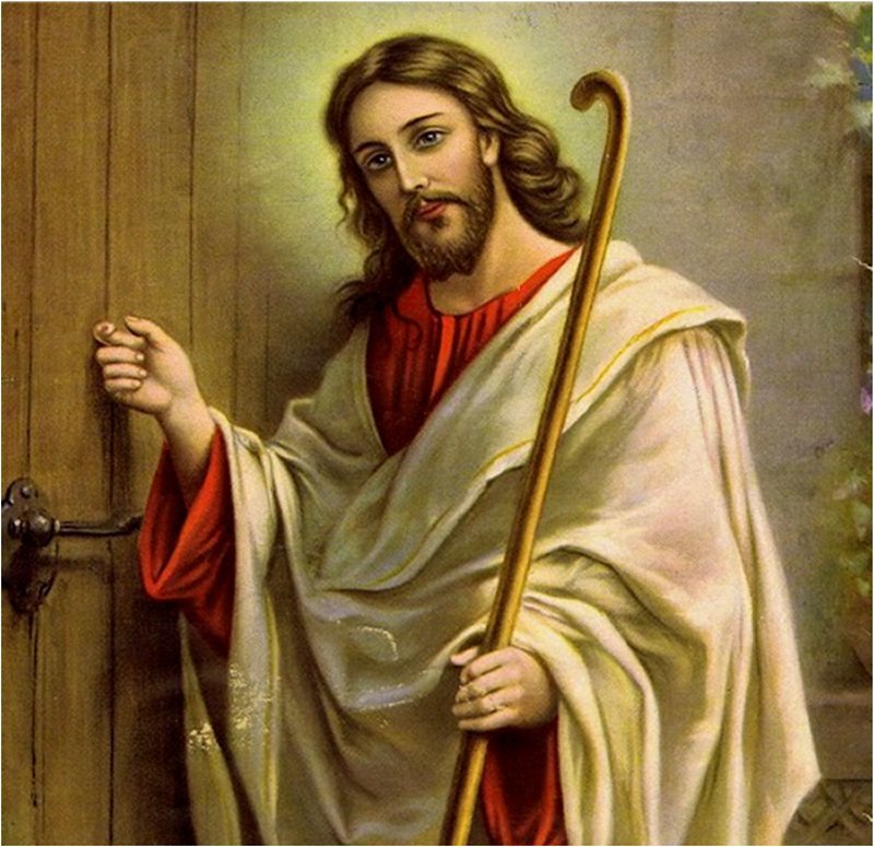 Иисус стучащий в дверь - оригинал