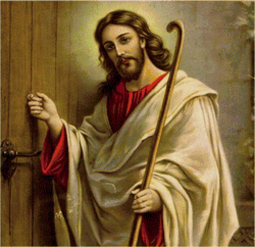 Иисус стучащий в дверь - предпросмотр