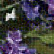 Предпросмотр схемы вышивки «Ветка сирени» (№1133124)