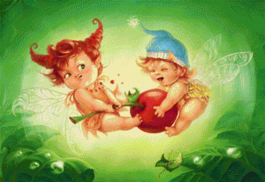 Эльфы малыши - фентази - предпросмотр