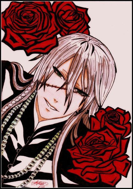 Гробовщик ~ - аниме, темный дворецкий - оригинал