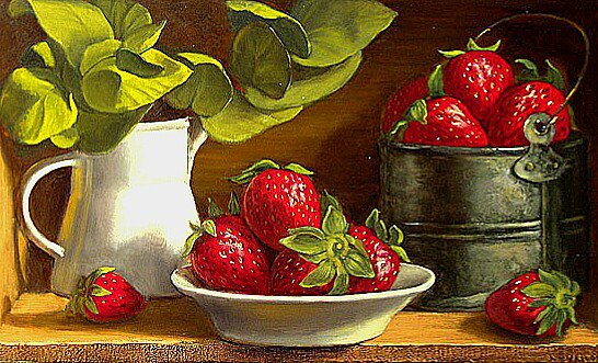 Натюрморт - вышивка крестом - оригинал