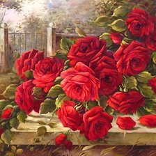 Оригинал схемы вышивки ««Как хороши, как свежи были розы...»» (№1137074)