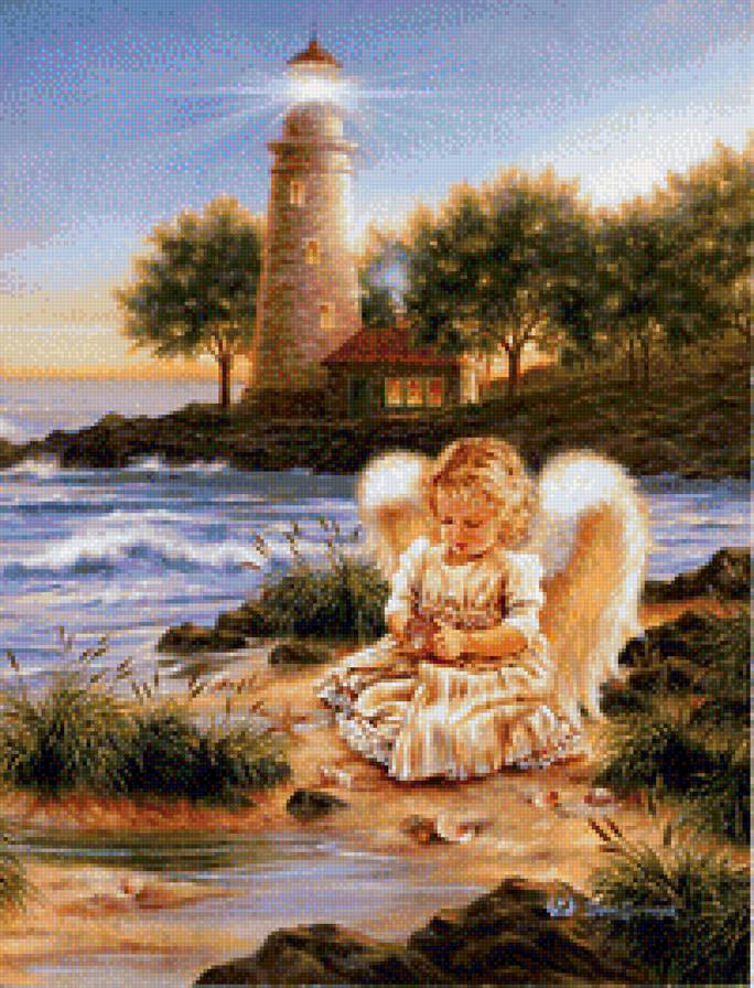 Ангелок - маяк, ангел - предпросмотр