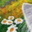 Предпросмотр схемы вышивки «Белый котик» (№1138005)