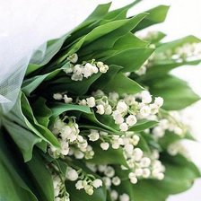 Схема вышивки «Ландыши»