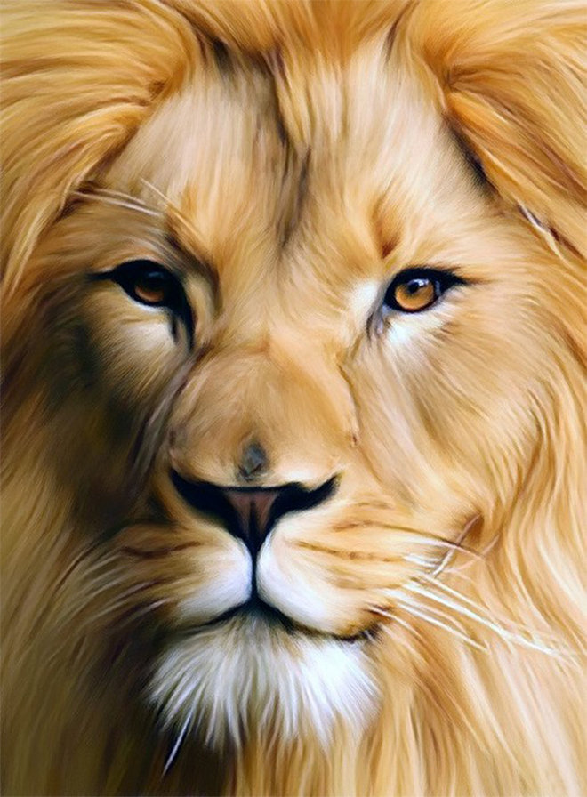 лев - царь зверей, лев - оригинал