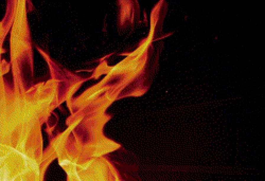 костер_2 - костер, поленья, огонь - предпросмотр