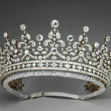 Схема вышивки «корона невесты»