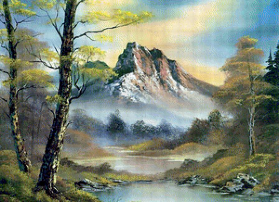 Серия "Весна пришла" - пейзаж, природа, лес, горы - предпросмотр