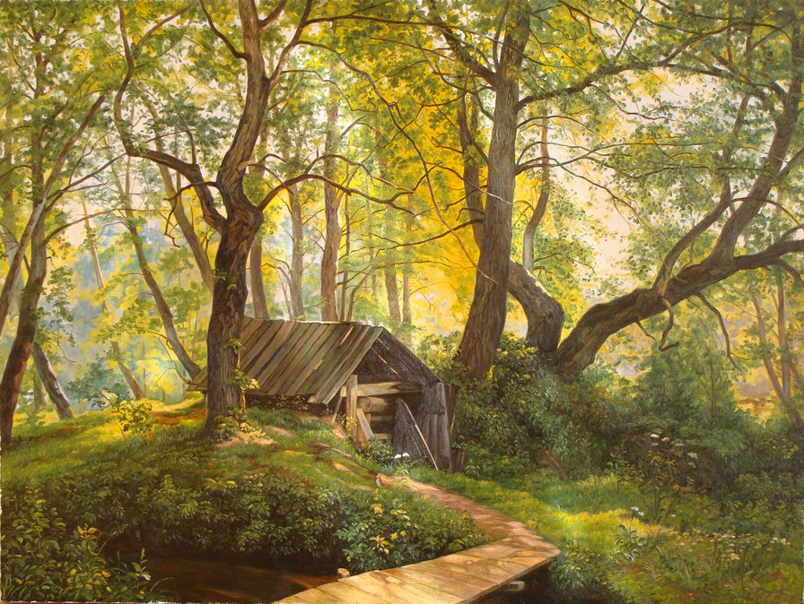 лес - оригинал