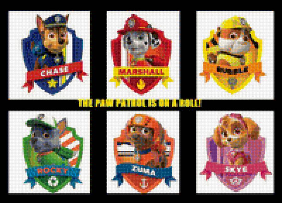 щенячий патруль - дети, мультфильм, щенки - предпросмотр