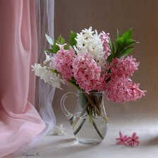 Схема вышивки «Гиацинты»