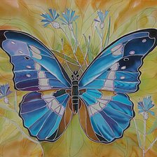 Схема вышивки «батик "БАБОЧКА"»