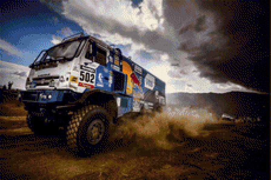 Дакар грузовик - предпросмотр