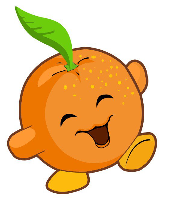 апельсин смеющийся - апельсин - оригинал