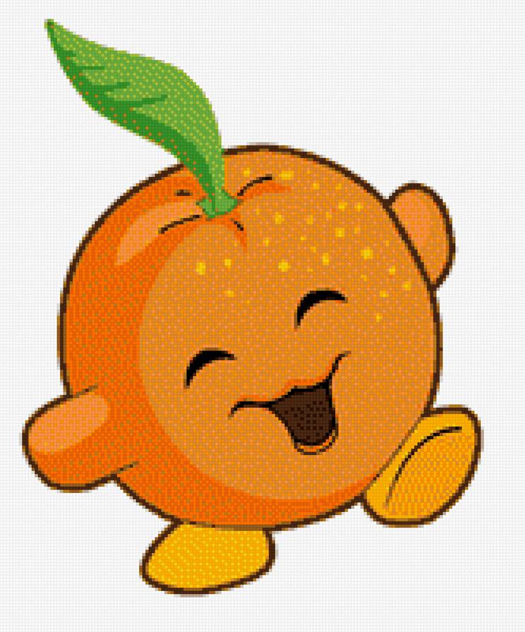 апельсин смеющийся - апельсин - предпросмотр