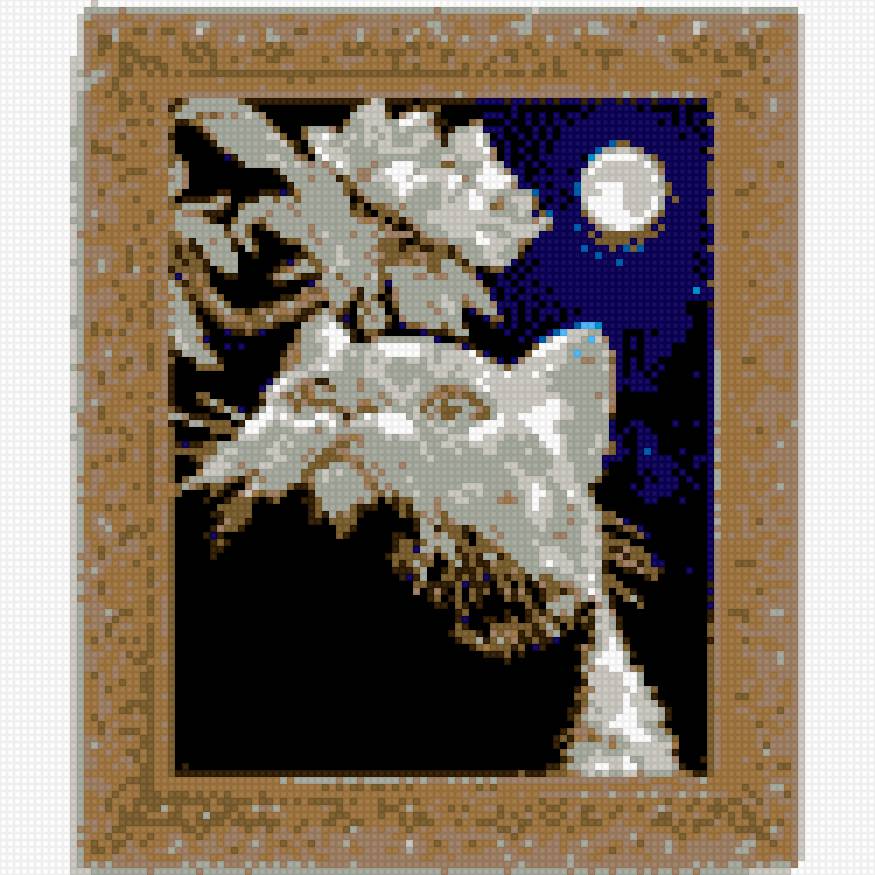 кот под луной - коты - предпросмотр