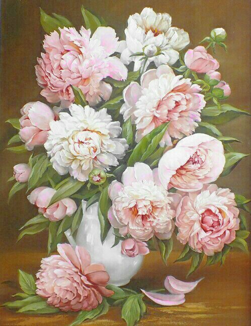 букет пионов - оригинал