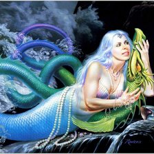 русалка и змей