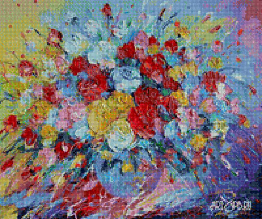 Феерверк из роз - предпросмотр