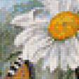 Предпросмотр схемы вышивки «ромашковое поле» (№1144385)