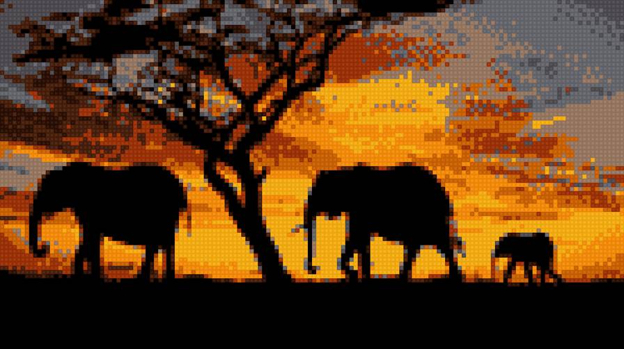 Слоники - животные - предпросмотр