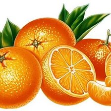 Оригинал схемы вышивки «Апельсины» (№1145211)